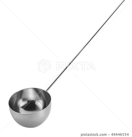 Ice cream scoop on white background Ice cream scoop on white background 49446554