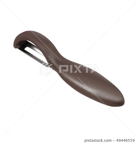 potato peeler on white background potato peeler on white background 49446559