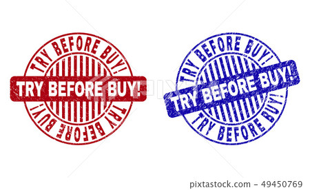 Grunge TRY BEFORE BUY! Scratched Round Stamps Grunge TRY BEFORE BUY! Scratched Round Stamps 49450769