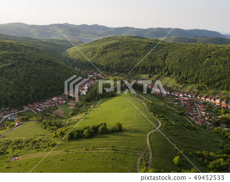 Aerial view to Bukk Mountains National Park Aerial view to Bukk Mountains National Park 49452533