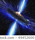 Colorful galaxy abstract cosmic background. Shiny fantasy universe. Deep cosmos. Infinity 49452600