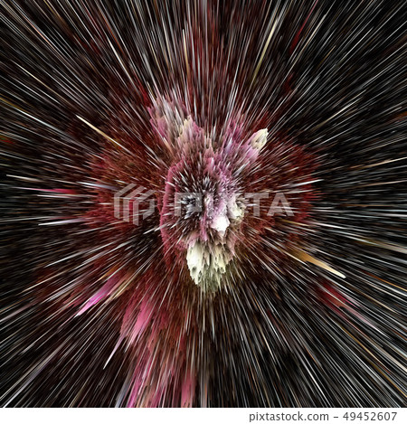 Colorful galaxy abstract cosmic background. Shiny fantasy universe. Deep cosmos. Infinity 49452607