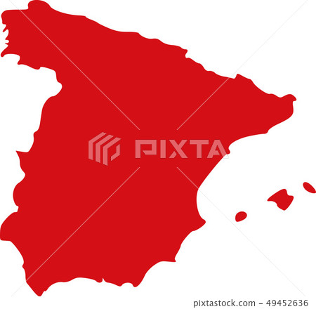 Spain map 49452636