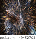 Colorful galaxy abstract cosmic background. Shiny fantasy universe. Deep cosmos. Infinity 49452703