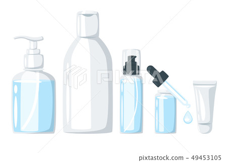 cosmetic care product in bottle cosmetic care product in bottle 49453105
