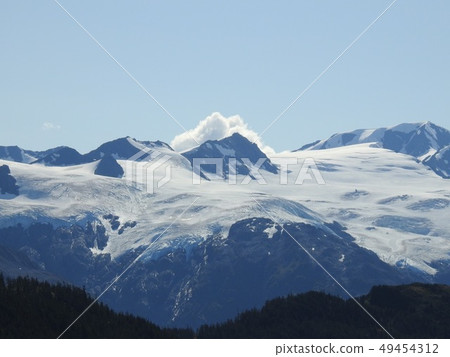 It is a Blackstone glacier in Alaska. 49454312