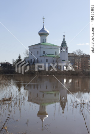 Church of St Andrew the Apostle in city Vologda Church of St Andrew the Apostle in city Vologda 49455992