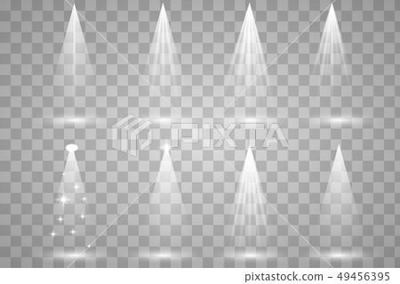 Bright lighting with spotlights Bright lighting with spotlights 49456395