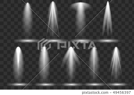 Bright lighting with spotlights Bright lighting with spotlights 49456397
