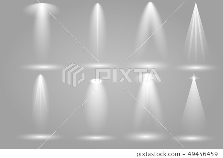 Bright lighting with spotlights Bright lighting with spotlights 49456459