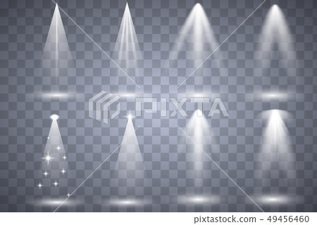 Bright lighting with spotlights Bright lighting with spotlights 49456460