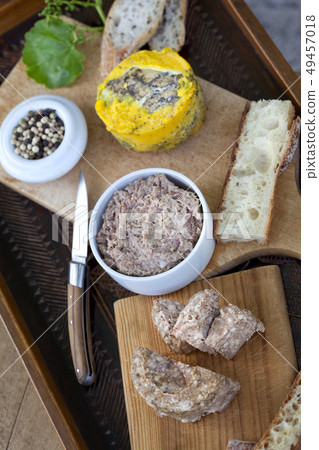 Pork pate and foie gras 49457018