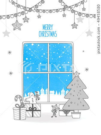 Christmas illustration 49458580