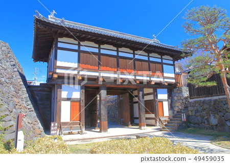 [長野縣]晴天下的小森城大手門遺址 49459035