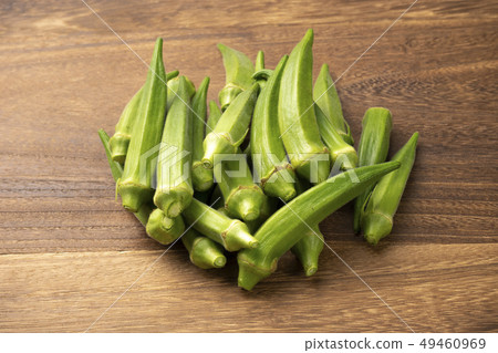 Okra home culture Okra home culture 49460969