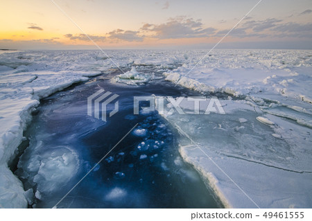 Ice floe Ice floe 49461555