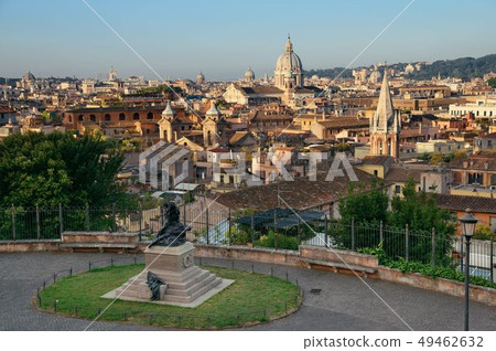 Rome city skyline 49462632