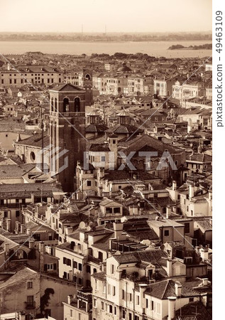 Venice skyline viewed from above 49463109