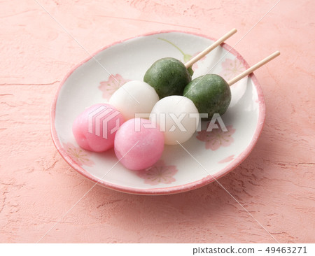 Three-color dumpling Three-color dumpling 49463271