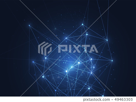 Internet connection, abstract sense of science 49463303