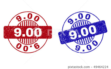 Grunge 9.00 Textured Round Watermarks 49464224
