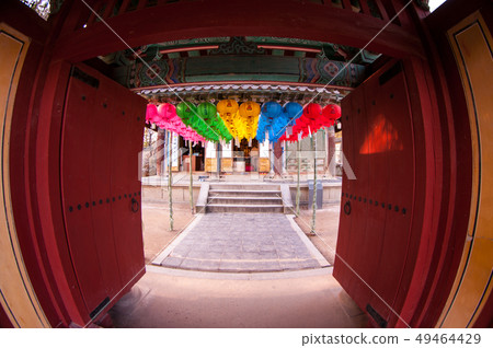 寺廟的燈籠（佛國寺） 49464429