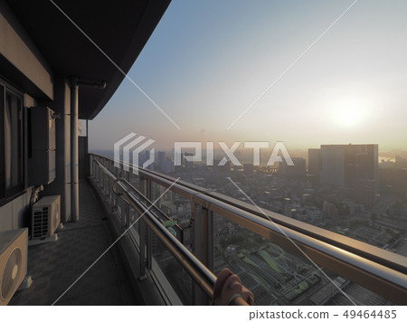 Kawasaki Tower Mansion High Floor View from Balcony Asahi 49464485