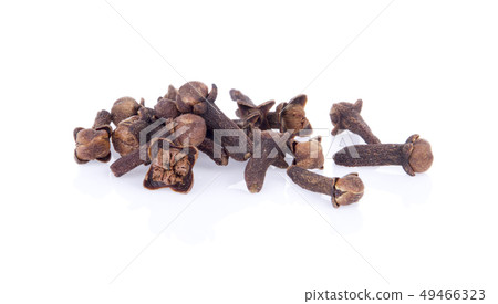 dry cloves on white. 49466323