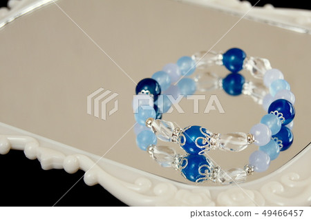 藍瑪瑙石手鍊 藍瑪瑙石手鍊 49466457
