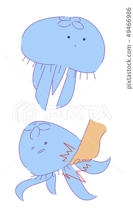 有兩種類型的水母外觀 49466986