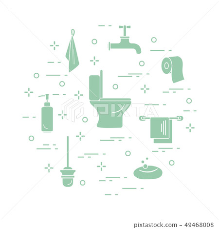 Accessories for toilet rooms and bathroom 49468008