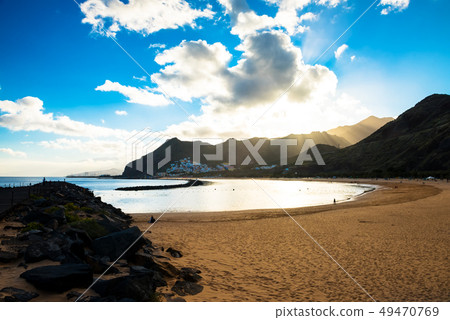 Playa de las Teresitas Beach, Tenerife 49470769