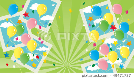 Illustration that balloons fly well Illustration that balloons fly well 49471727