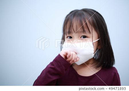 Failing physical condition (sick sick woman flu flu fever pollinosis pm2.5 food poisoning yellow sand chills) 49471893