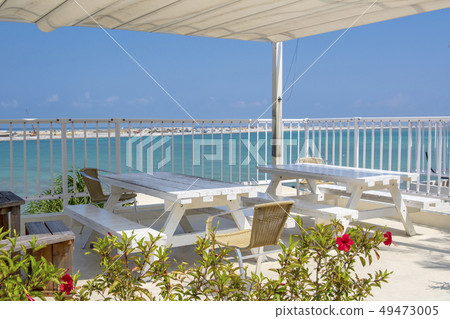 Okinawa Naha Senagashima Sea Wing Terrace Stock Photo