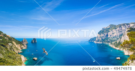 Faraglioni Rocks, Marina Piccola and Monte Solaro 49474978