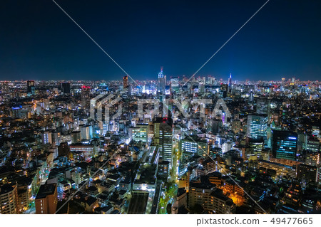 Ebisu Garden Place Tower observatory night view (for Shibuya and Shinjuku) Ebisu Garden Place Tower observatory night view (for Shibuya and Shinjuku) 49477665