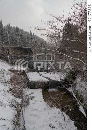 Snow Ouchi No. 2 Sand Dam (Tottori Prefecture, February 2019) Snow Ouchi No. 2 Sand Dam (Tottori Prefecture, February 2019) 49477838