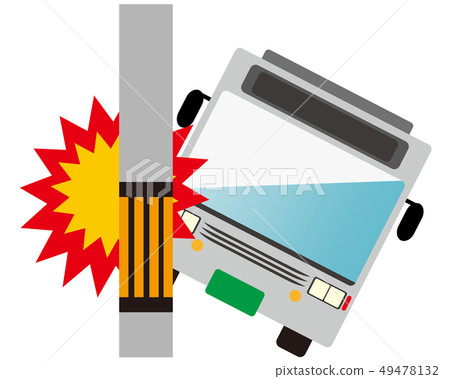 Bus car tourist bus municipal bus traffic accident accident Bus car tourist bus municipal bus traffic accident accident 49478132