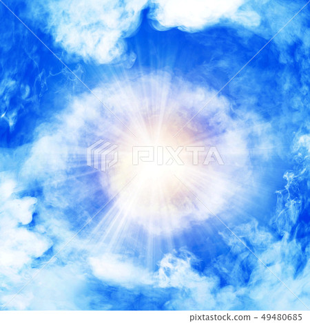 White smoke with bright light White smoke with bright light 49480685