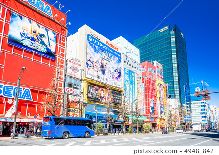 東京秋葉原電器城的風景 東京秋葉原電器城的風景 49481842