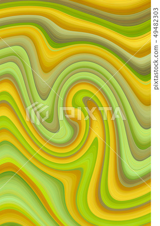 light green yellow waves liquid forms art design 49482303