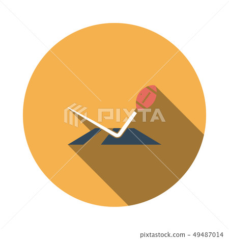 American football touchdown icon 49487014