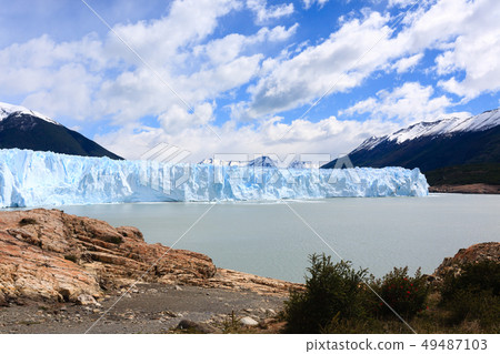 Perito Moreno glacier view, Patagonia scenery, 49487103