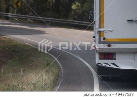 Journey truck. Transport concept. Journey truck. Transport concept. 49487527