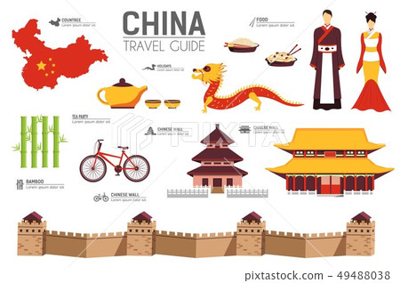 Country China travel vacation guide of goods 49488038
