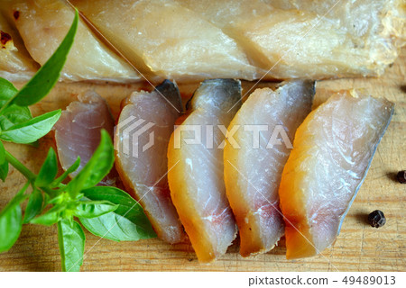Cold smoked fish Balyk Cold smoked fish Balyk 49489013