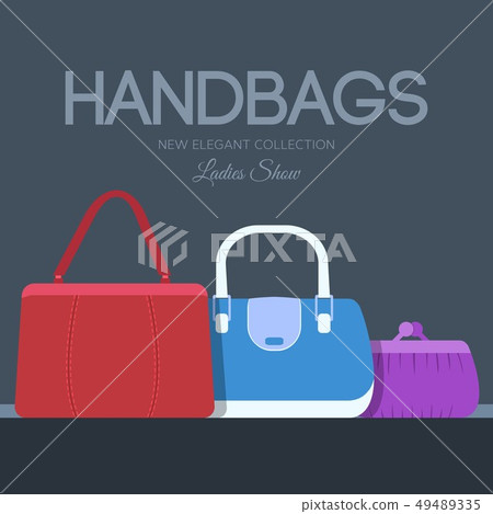 fashion handbags and bags in flat illustration. fashion handbags and bags in flat illustration. 49489335