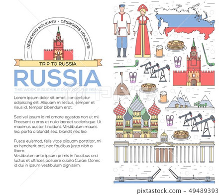 Country Russia travel vacation guide of goods 49489393
