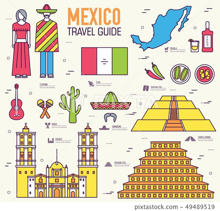 Country Mexico travel vacation guide. 49489519